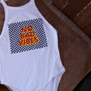 No bad vibes bodysuit